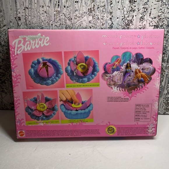 Barbie Mermaid Fantasy Playset 2002 - NEW Rare 47863 - Picture 12 of 12